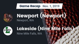 Recap: Newport  (Newport) vs. Lakeside  (Nine Mile Falls) 2019