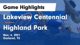 Lakeview Centennial  vs Highland Park  Game Highlights - Nov. 6, 2021