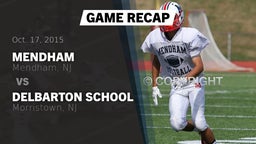 Recap: Mendham  vs. Delbarton School 2015