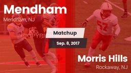 Matchup: West Morris Mendham vs. Morris Hills  2017