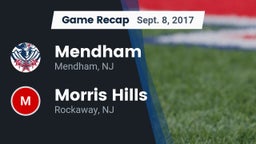 Recap: Mendham  vs. Morris Hills  2017