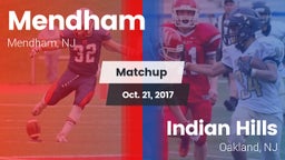 Matchup: West Morris Mendham vs. Indian Hills  2017