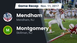 Recap: Mendham  vs. Montgomery  2017