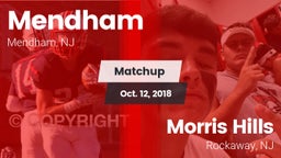 Matchup: West Morris Mendham vs. Morris Hills  2018