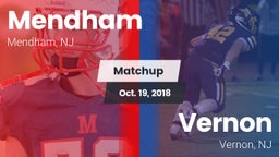 Matchup: West Morris Mendham vs. Vernon  2018