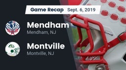 Recap: Mendham  vs. Montville  2019