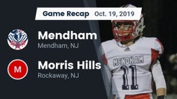 Recap: Mendham  vs. Morris Hills  2019