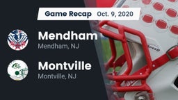 Recap: Mendham  vs. Montville  2020
