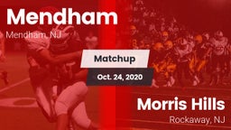 Matchup: West Morris Mendham vs. Morris Hills  2020
