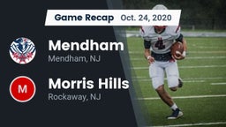 Recap: Mendham  vs. Morris Hills  2020