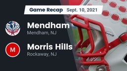 Recap: Mendham  vs. Morris Hills  2021
