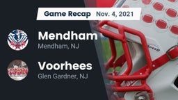 Recap: Mendham  vs. Voorhees  2021