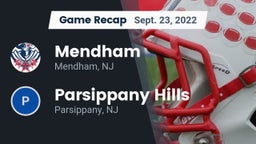 Recap: Mendham  vs. Parsippany Hills  2022