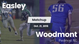 Matchup: Easley  vs. Woodmont  2016