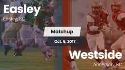 Matchup: Easley  vs. Westside  2017