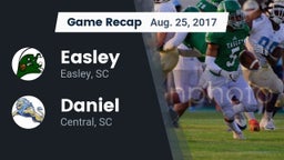 Recap: Easley  vs. Daniel  2017