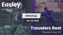 Matchup: Easley  vs. Travelers Rest  2020