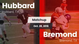 Matchup: Hubbard  vs. Bremond  2016