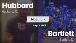 Matchup: Hubbard  vs. Bartlett  2017