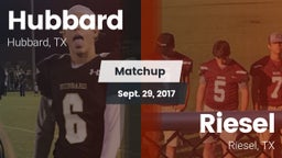 Matchup: Hubbard  vs. Riesel  2017