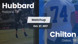 Matchup: Hubbard  vs. Chilton  2017