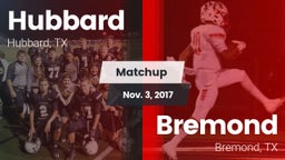 Matchup: Hubbard  vs. Bremond  2017