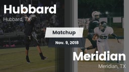 Matchup: Hubbard  vs. Meridian  2018