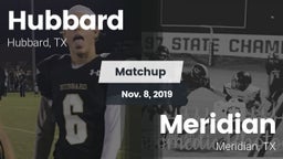 Matchup: Hubbard  vs. Meridian  2019
