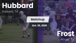 Matchup: Hubbard  vs. Frost  2020