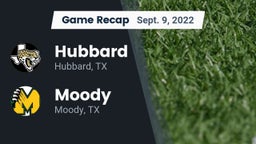 Recap: Hubbard  vs. Moody  2022
