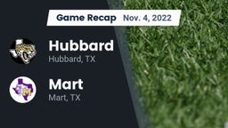 Recap: Hubbard  vs. Mart  2022