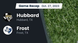 Recap: Hubbard  vs. Frost  2023