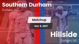 Matchup: Southern Durham vs. Hillside  2017