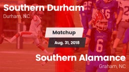 Matchup: Southern Durham vs. Southern Alamance  2018