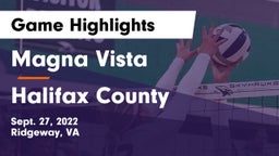 Magna Vista  vs Halifax County  Game Highlights - Sept. 27, 2022