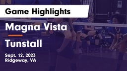 Magna Vista  vs Tunstall  Game Highlights - Sept. 12, 2023