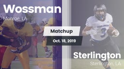 Matchup: Wossman  vs. Sterlington  2019