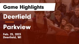 Deerfield  vs Parkview  Game Highlights - Feb. 25, 2023
