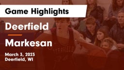 Deerfield  vs Markesan  Game Highlights - March 3, 2023