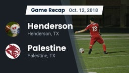 Recap: Henderson  vs. Palestine  2018