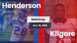 Matchup: Henderson vs. Kilgore  2019