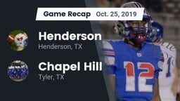 Recap: Henderson  vs. Chapel Hill  2019