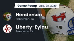 Recap: Henderson  vs. Liberty-Eylau  2020