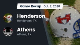 Recap: Henderson  vs. Athens  2020