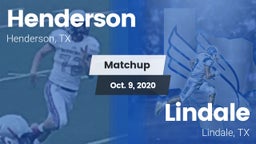 Matchup: Henderson vs. Lindale  2020