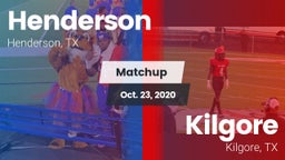 Matchup: Henderson vs. Kilgore  2020