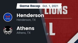 Recap: Henderson  vs. Athens  2021