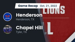 Recap: Henderson  vs. Chapel Hill  2022