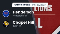 Recap: Henderson  vs. Chapel Hill  2023