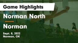 Norman North  vs Norman  Game Highlights - Sept. 8, 2022
